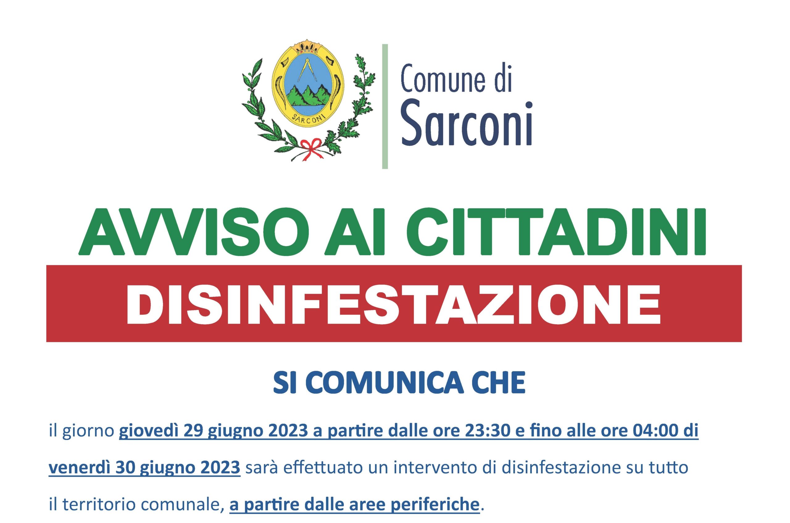 disinfestazione