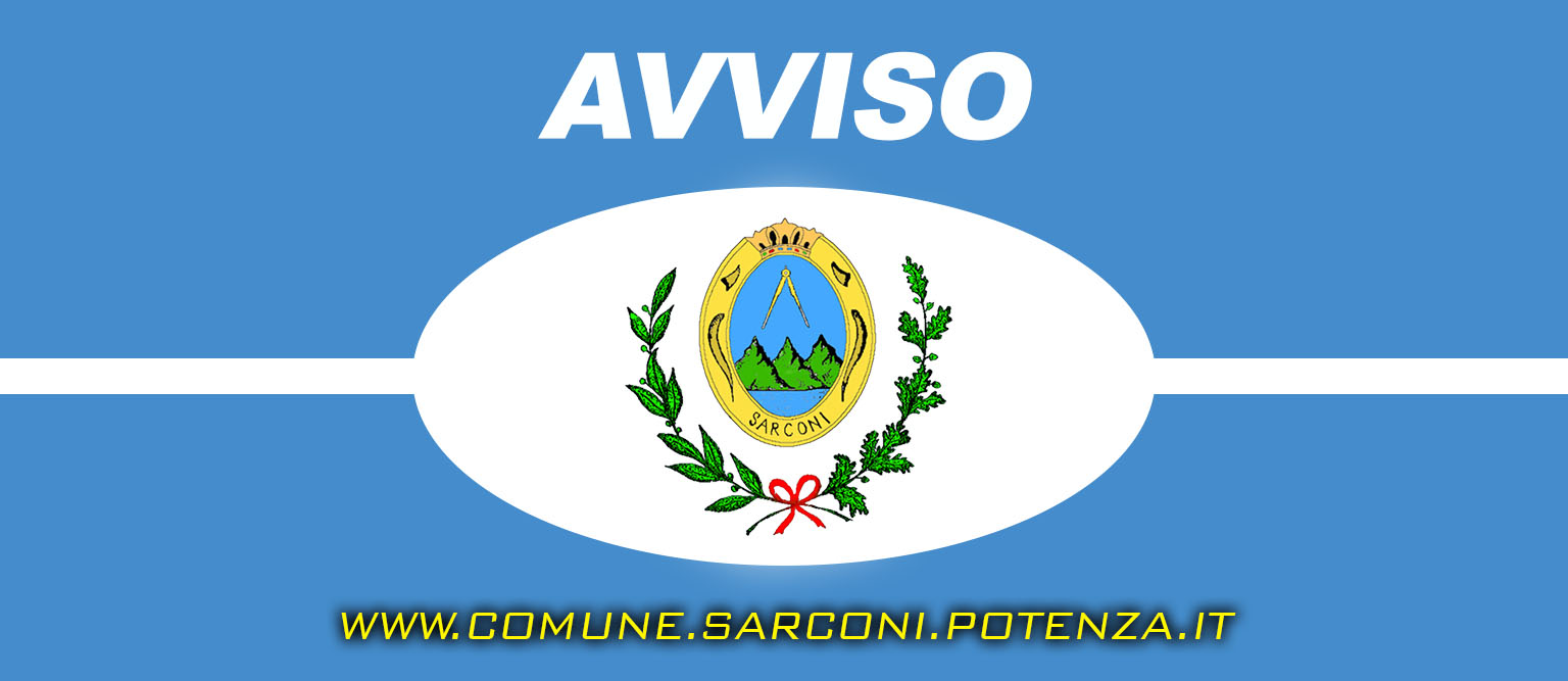 AVVISO COMUNALE