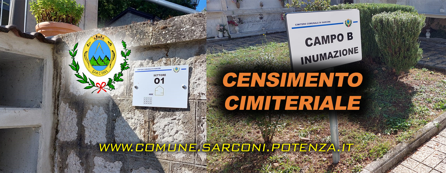 CENSIMENTO CIMITERIALE