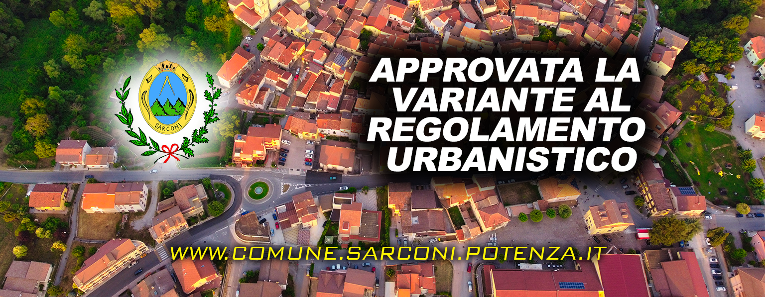 VARIANTE REGOLAMENTO URBANISTICO